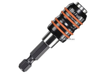 USH Тримач насадок викруткових магнітний FoXII 1/4", L= 74 мм, швидковстановлюючий | U0010492/50