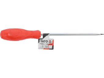 Викрутка з плоским шліцом YATO: SL5 мм, робоча l= 150 мм [12]