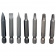 Black & Decker Набор бит , Phillips, Slotted, Pozidriv,Torx, Square, на батарейках типа АА, блистер