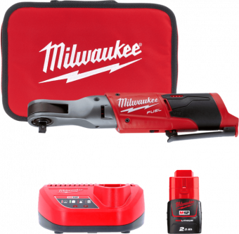 MILWAUKEE Гайкокрут кутовий акумуляторний 3/8" ,M12 FIR38-201B, 75Нм,  | 4933459798