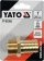 YATO Штуцер для сполучення водяного насоса з шлангом YATO; "ялинка" FI 25- різьба М32, латунний  | Y