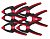BESSEY Струбцина пружинная Clippix SET 20х20мм (3/4 "х3/4") мягкие накладки, эргономичные ручки 7 шт