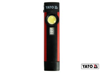 YATO Ліхтар світлодіодний акумуляторний YATO : Li-Ion 3.7 В 2 Агод, 5 Вт, 3 режими: УФ, 200/300 lm  