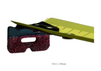 STABILA Рулетка Type BM40 : L= 5 м х 19 мм, поліамідне покриття стрічки, гачок Spikes | 17740