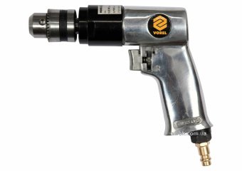 VOREL Дриль пневматичний : 1/4", патрон Ø=10 мм, 1800 об/хв, P= 0.62 МПа, 113 л/хв  | 81122