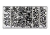 YATO Гайки М3- М10 YATO : нержавіючі, пластикова коробка; наб. 300 шт.  | YT-06773