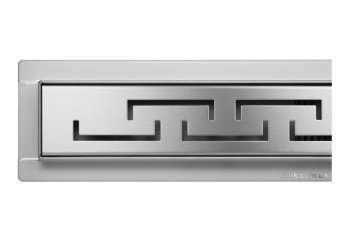 FALA Трап підлоговий для душу з нержавіючої сталі "OLIMP" ; 80х 7х 7 см, сифон h= 52 мм  | 75423