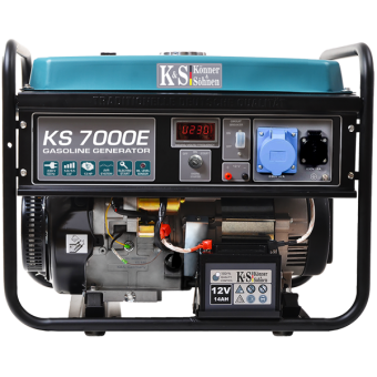 Генератор бензиновий Konner & Sohnen KS 7000E (5 кВт)