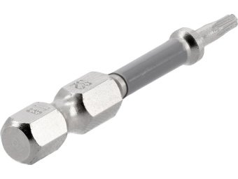 Насадка викруткова YATO TORX T8 х 50 мм. HEX 1/4", покрита нікелем, 2 шт.[10]