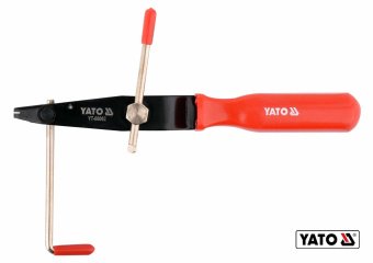 YATO Щипці для хомутів на кожухи шарнірів YATO зі смугою до 10 мм  | YT-06062