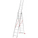 Драбина алюмінієва 3-х секційна Квітка PRO (3х9 сходинок) (110-9309)