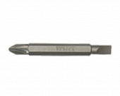 KING TONY Бита торцевая 1/4" PH2 х 5,5*0.8 L=60мм двусторонняя (уп.10) | 1360552P