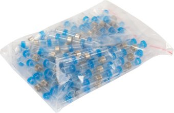 YATO Кембрики термоусадні при t≤ 105°C з припоєм YATO, прозорі для провідників 1.5- 2,5 мм², 100 шт 