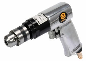 VOREL Дриль пневматичний : 1/4", патрон Ø=10 мм, 1800 об/хв, P= 0.62 МПа, 113 л/хв  | 81122