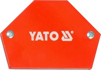 YATO Кутники магнітні для зварюв YATO: кут: 45°, 90°, 135°, 2- 4.5 кг, 43х72х12мм, 4- 11,5кг, 82х118
