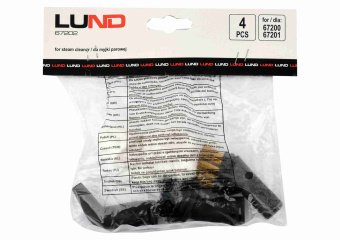 LUND Насадки для парових очисників 67200, 67201 : 4 шт  | 67202