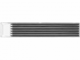 YATO Стержні графітні YATO: "HВ", чорні l= 120 мм, Ø= 2,8 мм, 5 шт. для олівця автомата. YT-69290  |