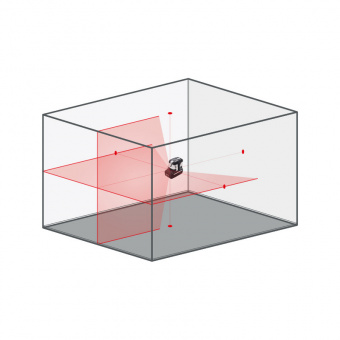 My Tools 145-2-5R Рівень лазерний TOP-MARK 1H/1V/5D-50, червоний.