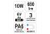 YATO Прожектор діодний, переносний YATO, 10Вт, 680 лм, 3 режими, живл.- 4х АА, 160х120х45 мм, магніт