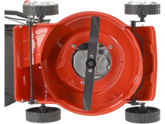 Газонокосарка бензинова YATO 2,1кВт, ширина різання: Ø= 41см, травозбірник- 40л