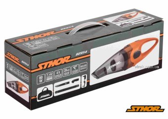 STHOR Порохотяг автомобільний акумул. : Li-Ion 7.4 В, 2АГод, 80Вт,роб.час-20хв, фільтр HEPA+сумка | 