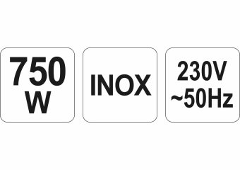 FLO Насос для брудної води мережевий, 750Вт, 14000 л/год, макс.висота- 14,5 м, корпус з нерж. сталі 
