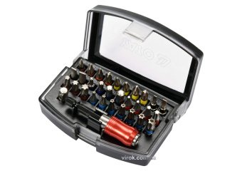 YATO Набір насадок викруткових YATO з тримачем : 1/4", 32 шт.  | YT-04622