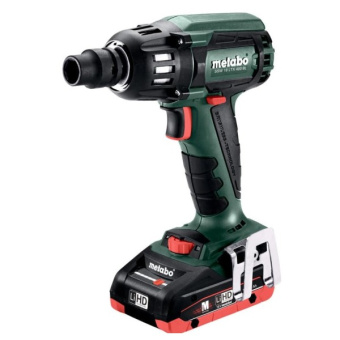 Акумуляторний ударний гайковерт Metabo SSW 18 LTX 400 BL (18 В, 2х4 А*год) (602205800)