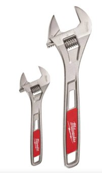 MILWAUKEE Набір ключів розвідних, (150/200мм) (2шт)