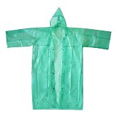 Плащ-дощовик рибацький, на кнопках розм. 60-62 , зелений Україна | 70-162-1