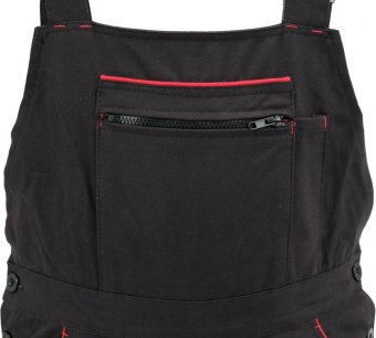 YATO Комбінезон робочий COMFY YATO розмір XXL, чорно-червоний, 9 кишень, 100% бавовна  | YT-79255