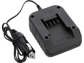 Зарядний пристрій від автомобільної від мережі 12-28 B YATO для акумуляторів Li-Ion 18 В, 2 А, USB-в