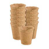 Горщик торфяний 110х100мм (10шт) Україна | 69-183