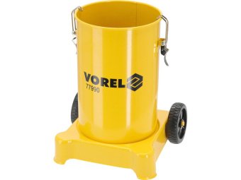 Мастильний апарат пневматичний VOREL: бак-16л, шланг l=4м, макс. P= 40МПа, продукт- 0,85л/хв [1]