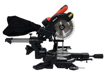 YATO Пила торцьовальна акумуляторна YATO : Li-Ion 18 В, 4 АГод, диск Ø=185/30 мм, різ 0°/45°-51/35мм