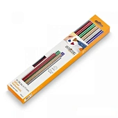 Стержни термоклеевые STEINEL - Glitter Sticks 11 мм цветные с блестками 200 г (10 шт) (064891)