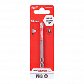 MILWAUKEE Біта SHOCKWAVE , PH3, 90мм (1шт) | 4932430859