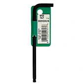 BONDHUS Ключ TORX 50х156мм, Г-образный, CrV сталь, сферич.