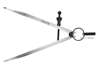 YATO Циркуль розмічальний YATO : L= 200 мм, з гвинтовим фіксатором  | YT-72107