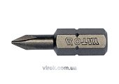 YATO Насадка викруткова YATO : "Philips" РH0 х 25 мм. HEX 1/4". 10 (Уп/Шт.)  | YT-78130