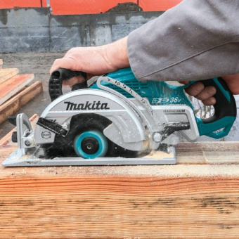 Акумуляторна дискова пила Makita DRS780Z (2х18 В, без АКБ, 185 мм)
