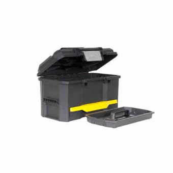 STANLEY 1-70-316 Ящик для инструмента пластиковый, 19 (481*279*287мм), с выдвижной секцией.