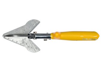 VOREL Ножиці поліфункційні по гумі і пластику l= 220мм, леза l=60мм з 4 додатковими насадками  | 483