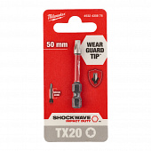 MILWAUKEE Біта SHOCKWAVE , TX20, 50мм (1шт) | 4932430876