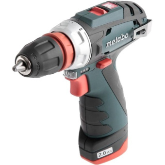 Дриль-шуруповерт акумуляторний Metabo PowerMaxx BS Quick Basic (12 В, 2 А*год) (600156500)