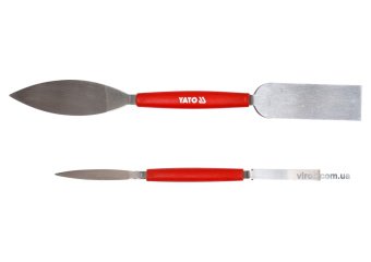 YATO Шпателі штукатурні 2 сторонні YATO, 8 х 192 мм і 26 х 254 мм, 2 шт  | YT-52780