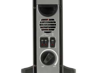 Обігрівач конвекторний LUND від ел.мережі- 230 В, 3 регулюв режими- 0,75,1,25 і 2 кВт з вентилятором