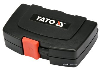 YATO Набір насадок викруткових YATO з тримачем : 1/4", 45 шт.  | YT-04620