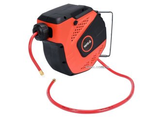 YATO Шланг пневматичний ПВХ на котушці YATO з швидкоз'єдн. наконеч-ми 1/4", Ø=8мм, тиск- 20Bar, l=10