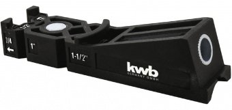 KWB 758600 Кондуктор для сверления отверстий под углом 15°, 9 мм.